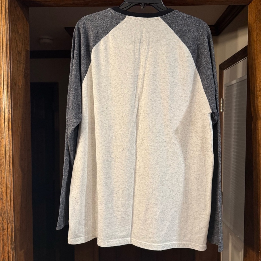 Old Navy Long Sleeve Baseball Tee (Large) - Picture 2 of 6